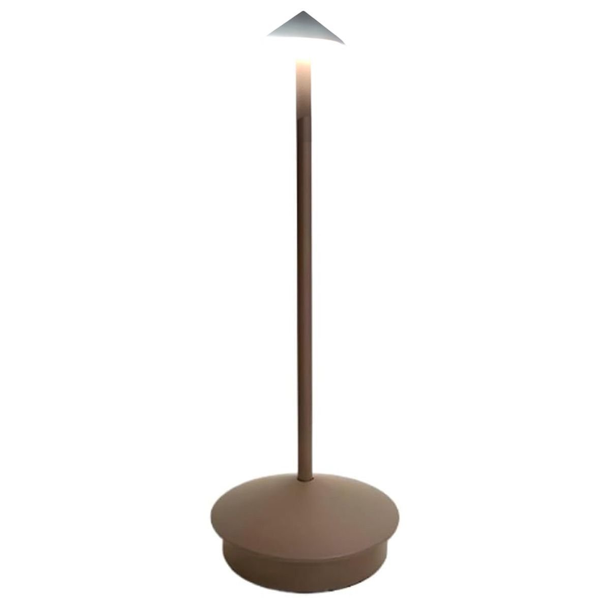 Luminaria de Mesa Abajur Led 3 Tons Controle de Intensidade Usb Bateria Recarregavel Touch Home Offi - 13