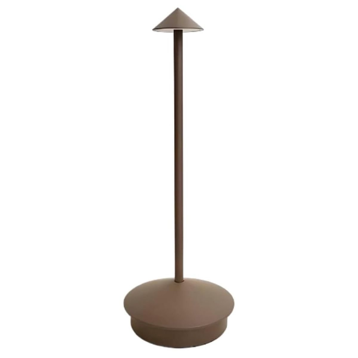 Luminaria de Mesa Abajur Led 3 Tons Controle de Intensidade Usb Bateria Recarregavel Touch Home Offi - 11