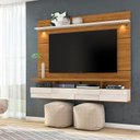 Ver imagem 2 de Home Theater Lana 1.8 para Tv de até 60 Polegadas - Naturale / Off White - Madetec