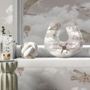 Ver imagem 2 de Almofada de Amamentação Travevesseiro Bebê Aviões Am06