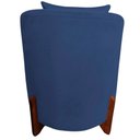 Ver mais imagens de Poltrona Decorativa Luna Couro Azul Marinho