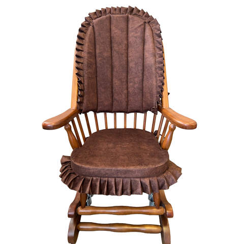 Cadeira de Balanço Elefante Marrom 1,18/40 X 64 X 50 - Móveis de Gramado