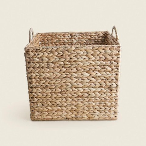 Cesto Fibra Natural Tulum 41cm - A\casa