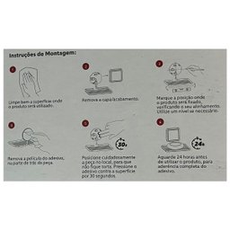 Porta Toalha Rosto Mãos 25 Cm Lavabo Banheiro Aço Future - 4