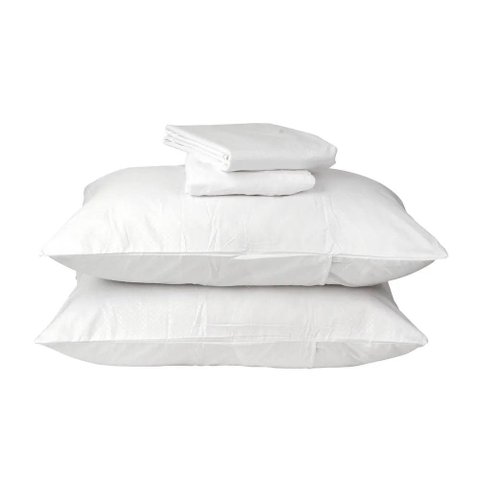 Jogo de Cama Casal Texture Branco - A\casa