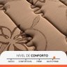 Colchão Queen Hellen Ortopédico Van Gogh D33 Marrom 158x198x29cm Marrom - 5