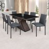 Conjunto de Mesa Tampo BP 160cm e 6 Cadeiras Dubai Egito Ciplafe - 2