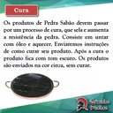 Ver imagem 6 de Kit 2 Grelhas Chapa de Pedra Sabão para Carne 27 cm