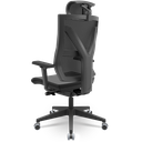 Ver imagem 3 de Cadeira Darix X+ Slider Braços 3d Pu Plaxmetal Nacional Revestida - Sintético Preto