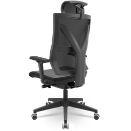 Cadeira Darix X+ Slider Braços 3d Pu Plaxmetal Nacional Revestida - Sintético Preto - 3