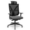 Ver imagem 1 de Cadeira Darix X+ Slider Braços 3d Pu Plaxmetal Nacional Revestida - Sintético Preto