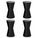Ver imagem 1 de Conjunto com 4 Banquetas Dub Preto