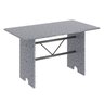 Conjunto de Mesa 120x75cm Tampo Granito com 4 Cadeiras Lavínea  - 4