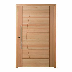 Porta Pivotante Maciça 214x127cm Eucalipto PM78 Solar Cruzeiro Portas