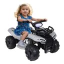 Ver imagem 6 de Mini Quadriciclo Eletrico Infantil 6v Cinza/preto - Belfix