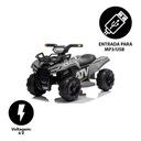 Ver imagem 5 de Mini Quadriciclo Eletrico Infantil 6v Cinza/preto - Belfix