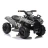 Mini Quadriciclo Eletrico Infantil 6v Cinza/preto - Belfix - 1