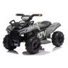 Mini Quadriciclo Eletrico Infantil 6v Cinza/preto - Belfix - 2