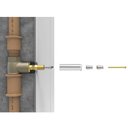 Ver imagem 2 de Kit 02 Prolongador Registro Deca Ou Similar Cromado 20mm
