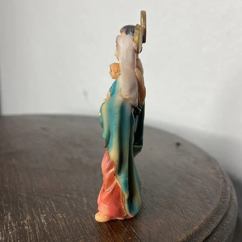 Imagem de Resina Importada Sagrada Família 8cm Pequena - 4