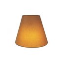 Ver imagem 2 de Arandela Retro Cone Md-2001 Cúpula em Tecido 25-26x13cm Palha - Bivolt