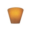 Ver imagem 3 de Arandela Retro Cone Md-2001 Cúpula em Tecido 25-26x13cm Palha - Bivolt