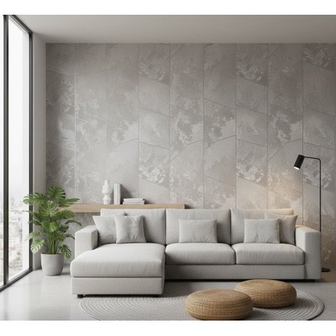 Papel Parede Geometrico 10m + Kit