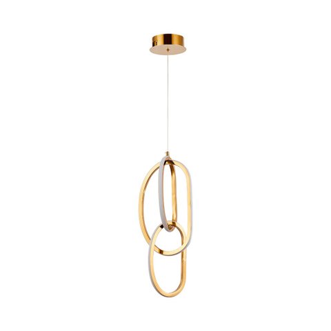 Pendente Lumier Organic Fit Dourado