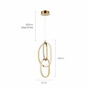 Ver imagem 4 de Pendente Lumier Organic Fit Dourado