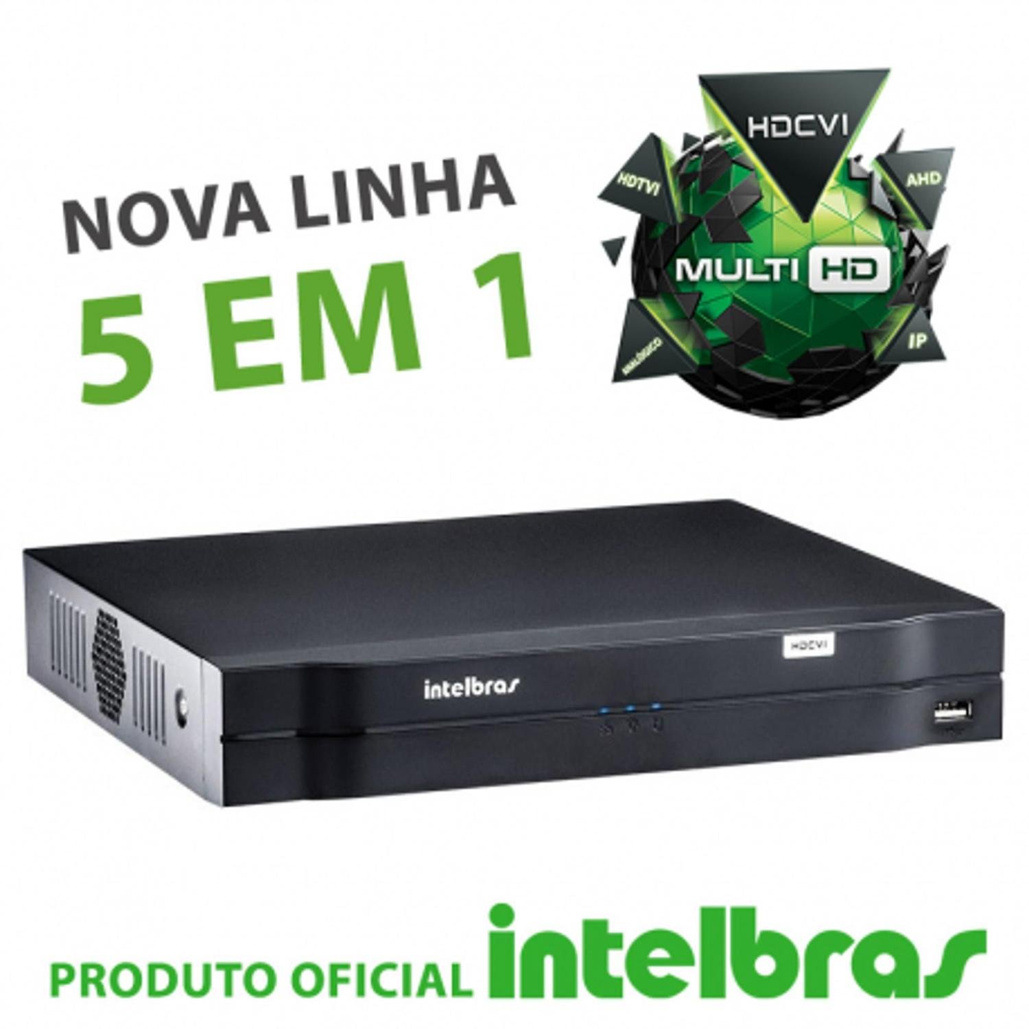 Dvr Intelbras Mhdx Multi Hd 8 Canais - 1