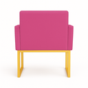 Ver imagem 3 de Poltrona Decorativa Reforçada para Recepção e Sala de Espera Rose