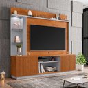 Ver imagem 1 de Home Painel Atlanta Tv até 65 Naturalle/off-white/ripado