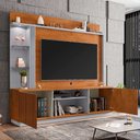 Ver imagem 6 de Home Painel Atlanta Tv até 65 Naturalle/off-white/ripado