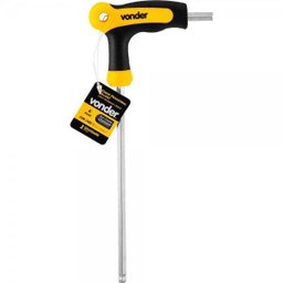 Chave Allen Abaulada 6,0mm com Cabo T Vonder - 4
