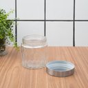 Ver imagem 4 de Pote bolhas 800ml de vidro com tampa inox redondo - Mozcada