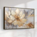 Ver imagem 3 de Quadro Decorativo Flor Dourada