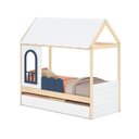 Ver imagem 2 de Bicama Infantil Casinha com Led e Janela New Garden Casatema MadeiraOriginals