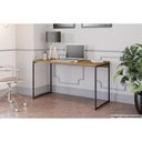 Ver imagem 2 de Mesa de Escritório Secretária Industrial Li003 Freijo-preto - Kappesberg