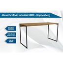 Ver imagem 3 de Mesa de Escritório Secretária Industrial Li003 Freijo-preto - Kappesberg