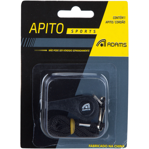Apito para Árbitro Adams - Plástico