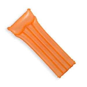 Colchão Inflável Summer Laranja 1.83x69cm para Praia - Intex:azul