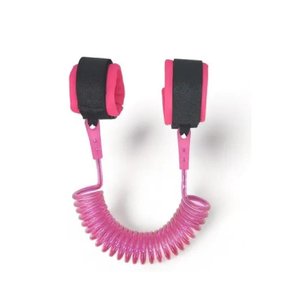 Pulseira de Segurança Infantil Rosa Guia de Segurança Cordão