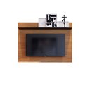 Ver imagem 2 de Painel para TV até 55 Polegadas com Prateleira Multimóveis Crcol-PTV027 Madeirado/Preto