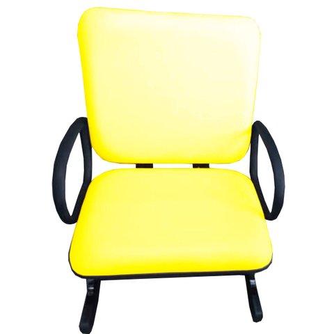 Cadeira para Escritório até 250kg Amarelo