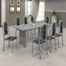 Conjunto de Mesa 180x75cm Tampo Granito com 8 Cadeiras Lavínea  - 1