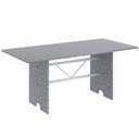 Ver imagem 4 de Conjunto de Mesa 180x75cm Tampo Granito com 8 Cadeiras Lavínea
