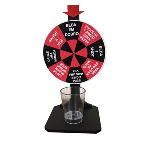 Jogo Roleta Shot Drink Bebidas Festas