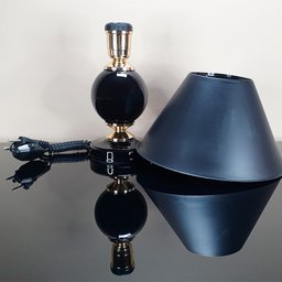 Abajur Moderno Decoração Quarto Sala Luminária Lâmpada Black Preto - 3