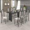 Conjunto de Mesa 180x75cm Tampo Ardósia com 8 Cadeiras Lavínea  - 1