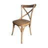 Cadeira Cross Madeira Natural Espresso Móveis - 5
